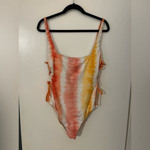 NWOT Sanctuary Lace Up Sides One Piece